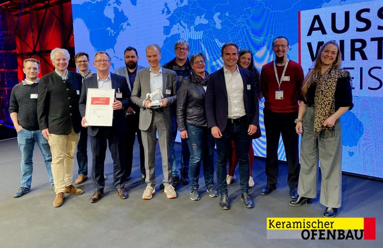 A Keramischer OFENBAU il premio per il commercio estero della Bassa Sassonia Il riconoscimento conferma i brillanti risultati sui mercati internazionali del costruttore tedesco di forni per ceramica ad alta efficienza energetica 