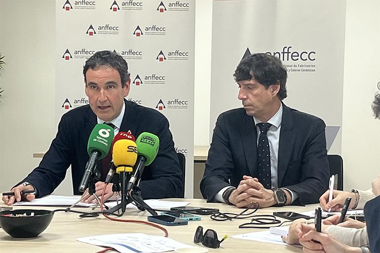 Fernando Fabra, Presidente Anffecc, e Manuel Breva, segretario dell’associazione
